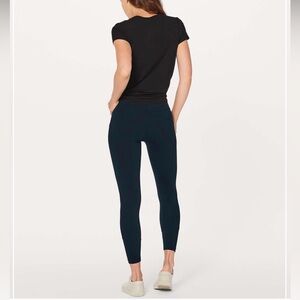 USED Lululemon In Movement 7/8 Tight *Everlux 25"
Nocturnal Teal-